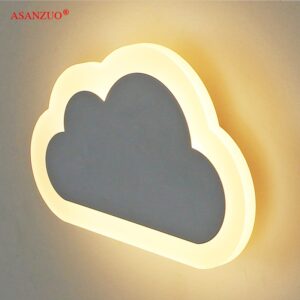 Modern Shaped LED Wall Lamps in Acrylic & Iron Material