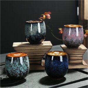 150ml Espresso Ceramic Coffee Mugs with Nordic Design