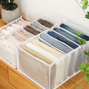6 to 11 Grid Jeans Compartment Box in Nylon Mesh