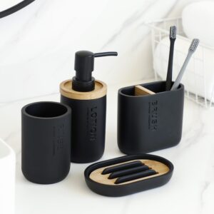 Bathroom Accessory 4 Piece Set