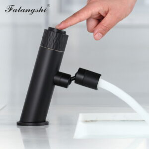 Basin Faucets with Push Button Design